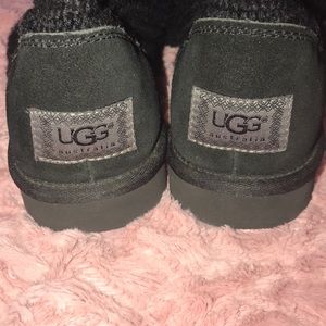 UGG Shoes - UGG Black Sweater Boots UGG Shoes - UGG Black Sweater Boots